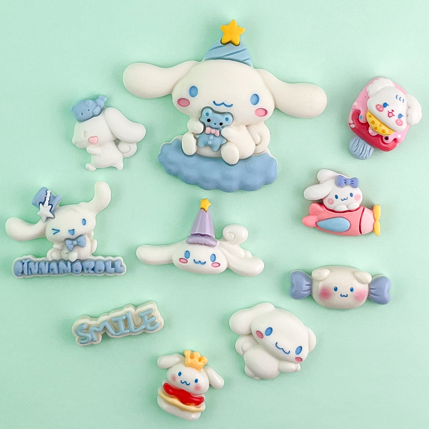 Kit 10 charms Cinnamoroll avec XL