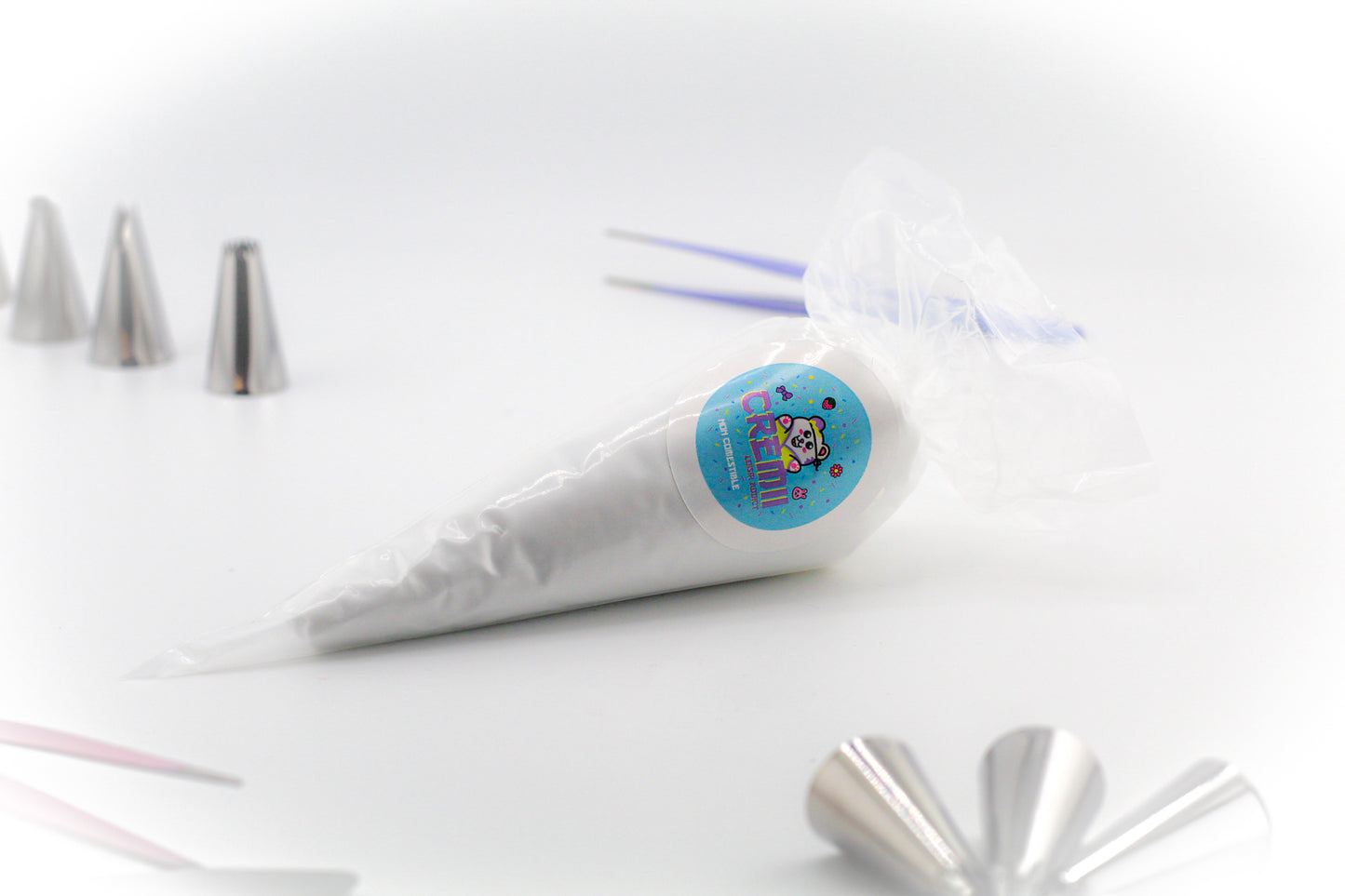 Colle crème opaque blanche – base neutre pour toutes personnalisations