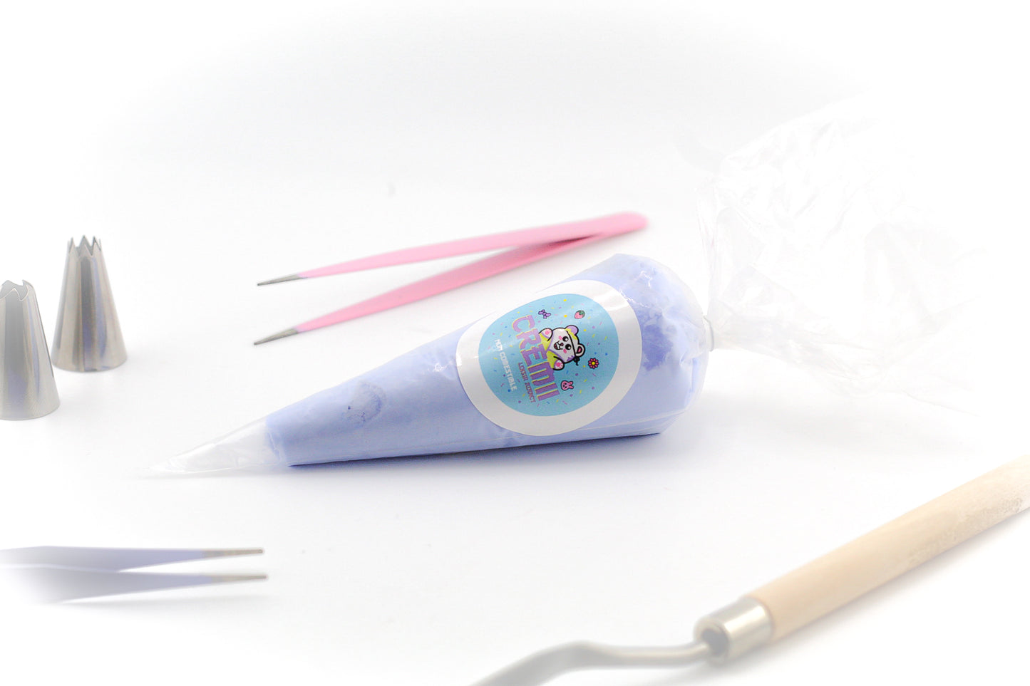 Colle crème opaque bleu ciel – touche pastel pour coques DIY