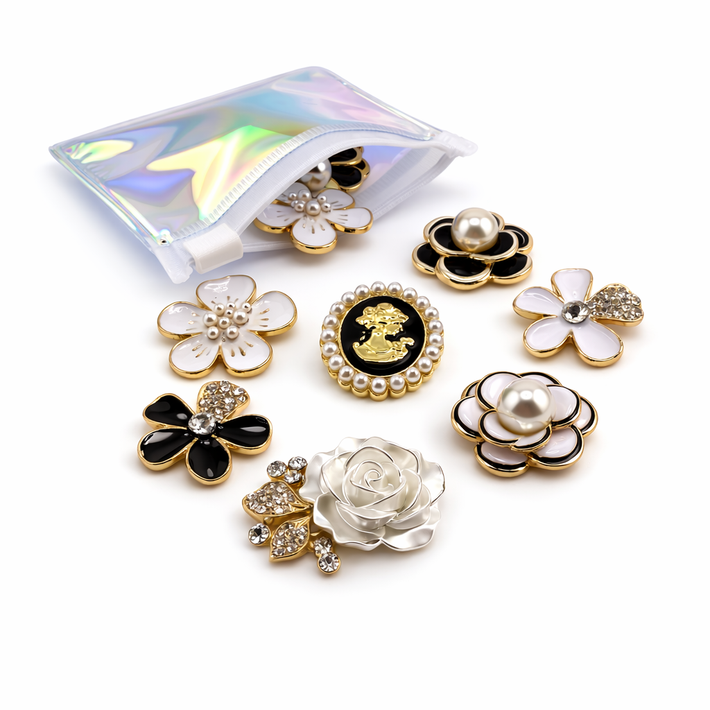 Sachet de charms bijoux baroque