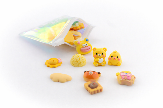 Sachet de charms mix jaune