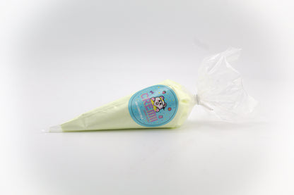 Colle crème opaque jaune pastel – pour créations lumineuses et kawaii