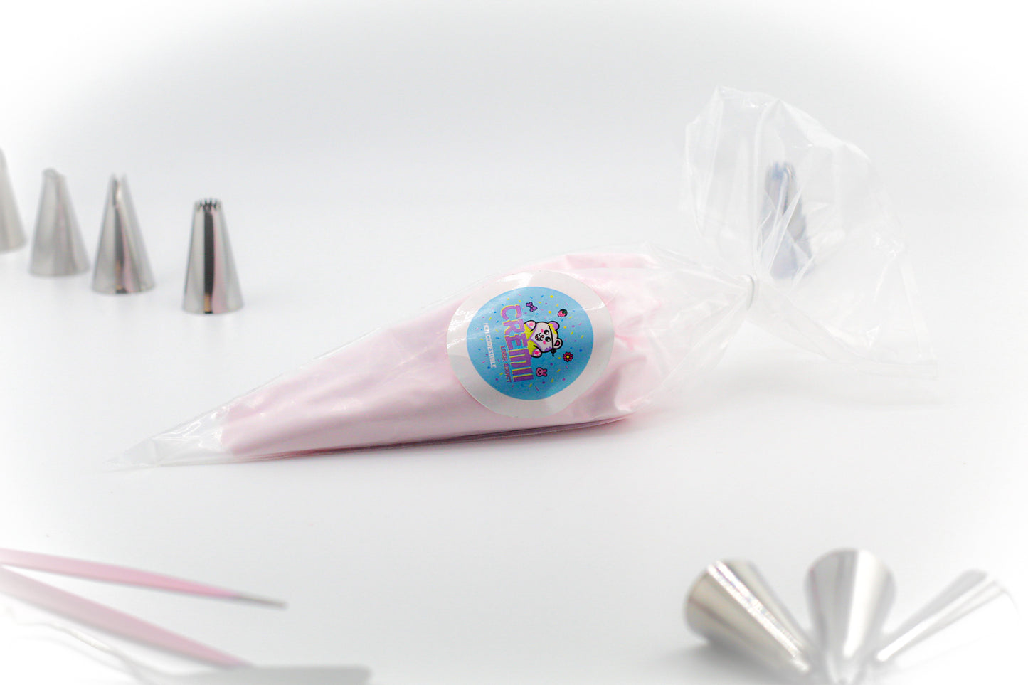 Colle crème opaque rose Sakura – pour créations personnalisées