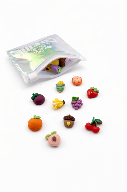 Sachet de mini charms fruits